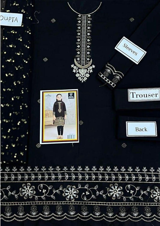 Maria B Kids Winter Collection – 3 Piece Dhanak Suit