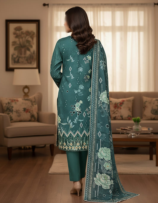 ZARA ROBE Shamray Embroidered 3-Piece Suit