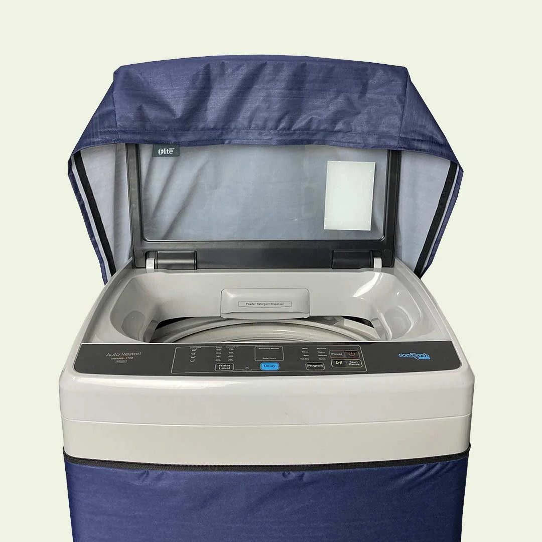 Blue Color 100% Waterproof Top Loaded Washing Machine Cover