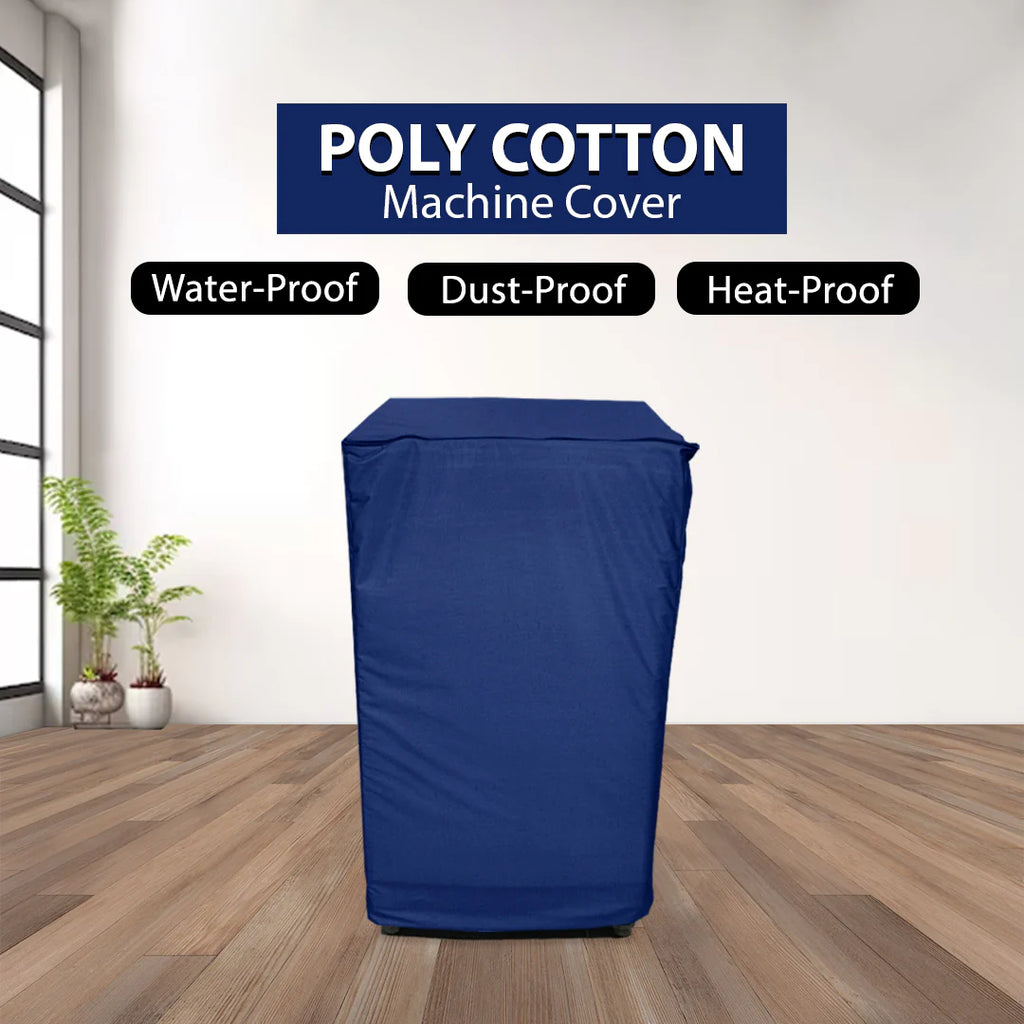 Blue Color 100% Waterproof Top Loaded Washing Machine Cover