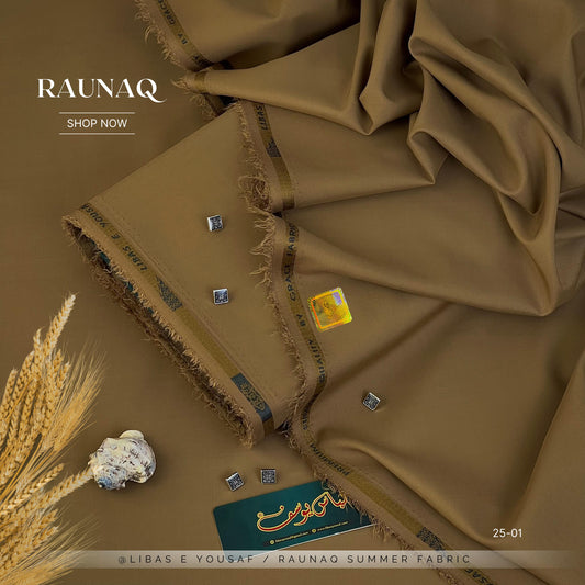 RAUNAQ  by Libas-E-Yousaf Premium Unstitched Four Seasons Fabric