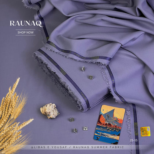 RAUNAQ  by Libas-E-Yousaf Premium Unstitched Four Seasons Fabric