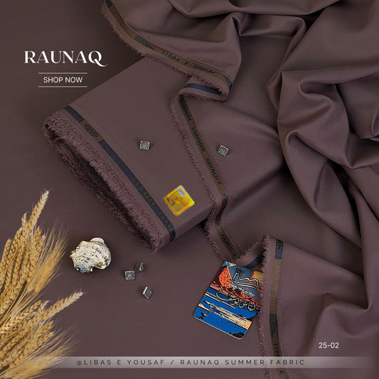 RAUNAQ  by Libas-E-Yousaf Premium Unstitched Four Seasons Fabric