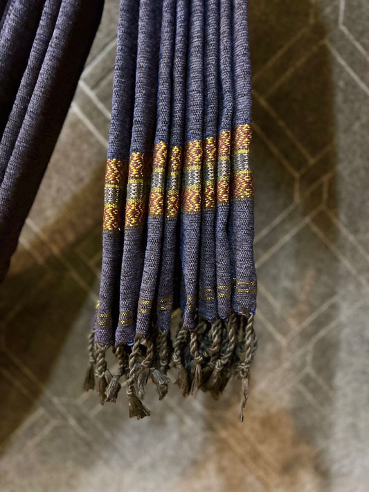 J. Men’s Premium Velvet Shawl – Elegant Winter Wear