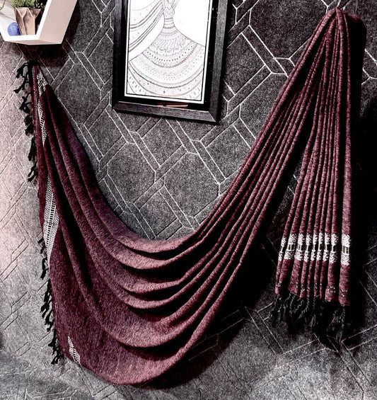 J. Men’s Premium Velvet Shawl – Elegant Winter Wear