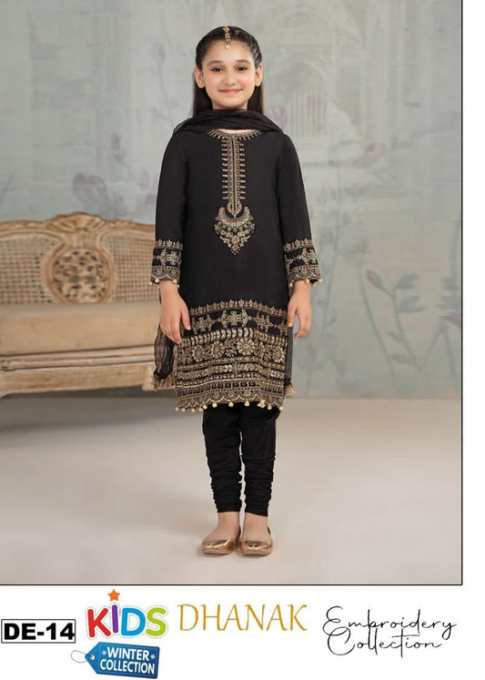 Maria B Kids Winter Collection – 3 Piece Dhanak Suit
