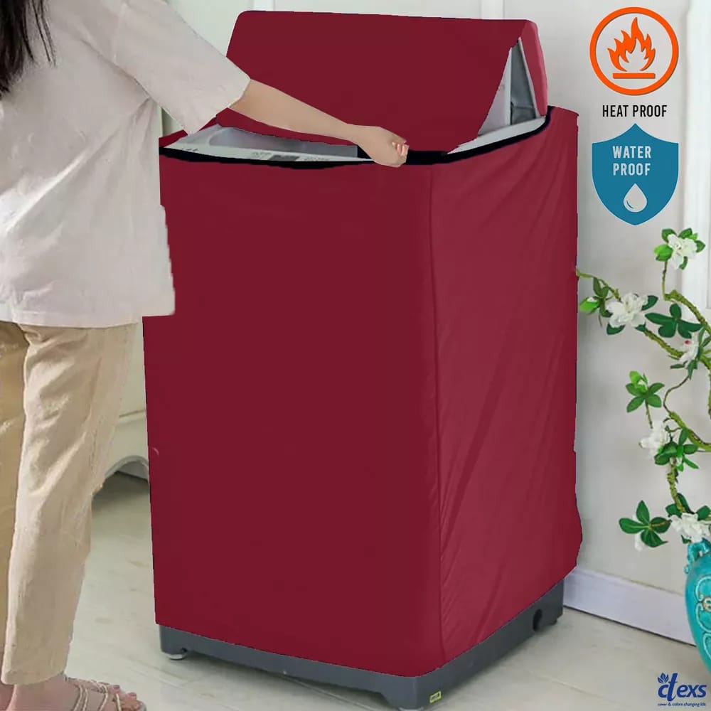100% Waterproof Top Loaded Washing Machine Covers In 5 Colors