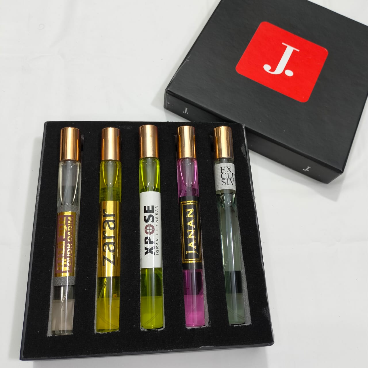 J. PERFUME TESTER 35ML 5 PIECES BOX PACK 100% ORIGINAL GRANTED