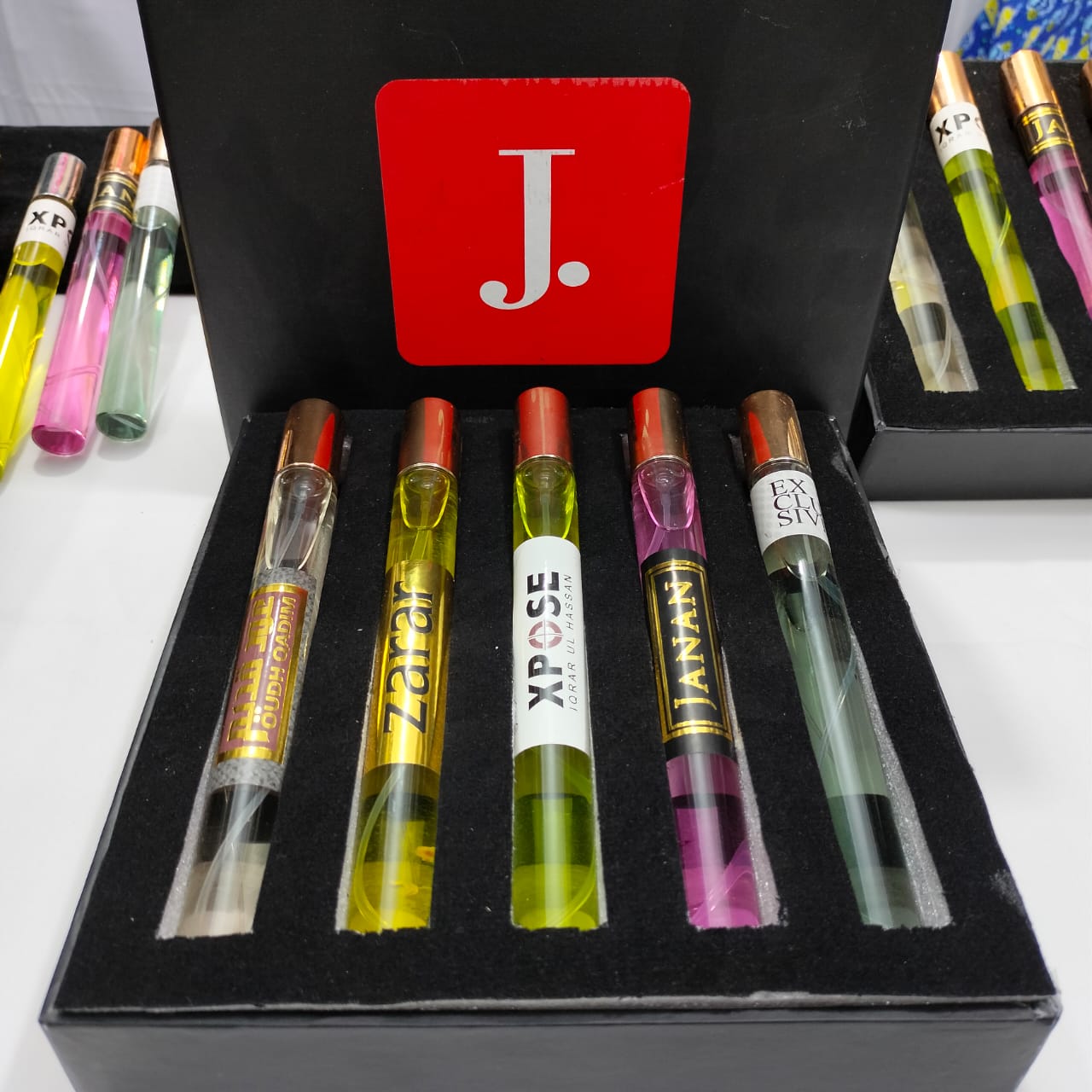 J. PERFUME TESTER 35ML 5 PIECES BOX PACK 100% ORIGINAL GRANTED