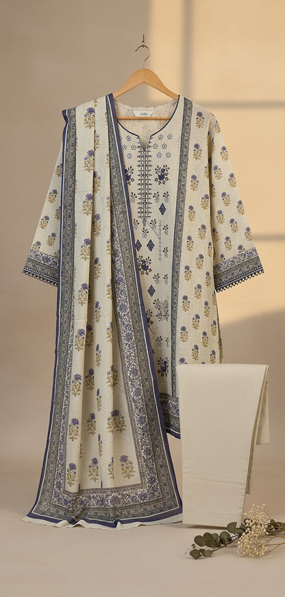 ZARA ROBE Shamray Embroidered 3-Piece Suit