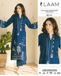 Embroidered 2Pc Lawn Unstitched Summer Dress